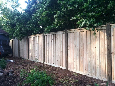 Smithfield wood fence 